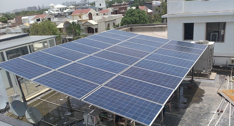 10kW installation work