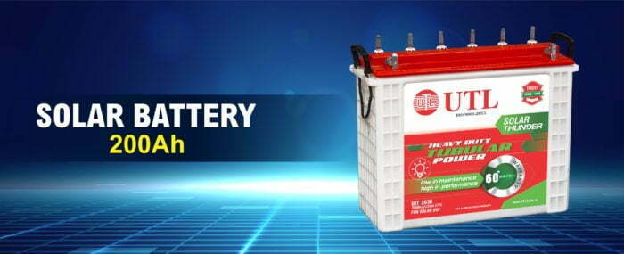 200 Ah UTL Solar Battery