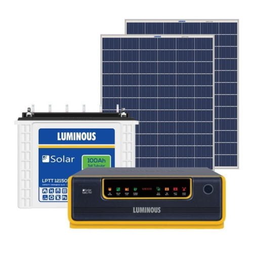 200 watt Luminous Complete Solar System Price(500VA)