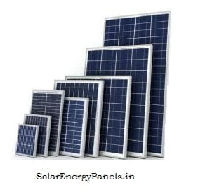 10w 20w 40w 50w Solar Panels Pic