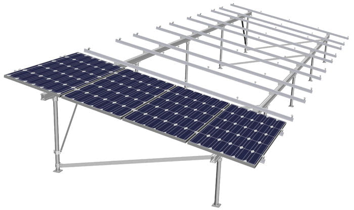 Solar Module Mounting Structure Design