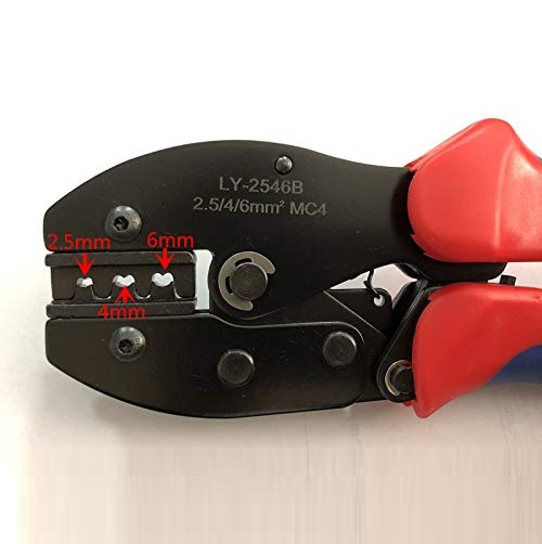 crimping tool for solar
