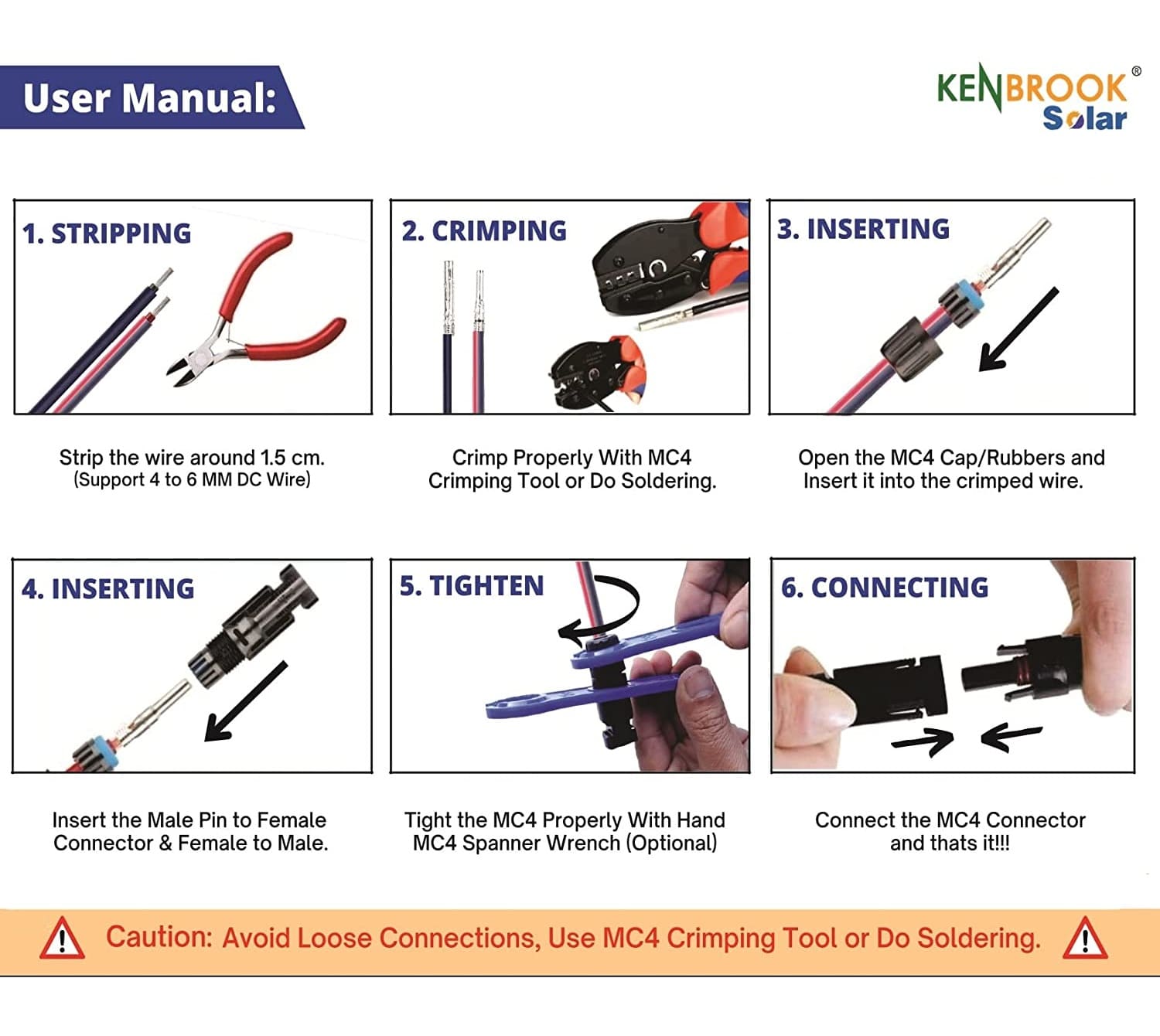 mc4 connector for solar panel