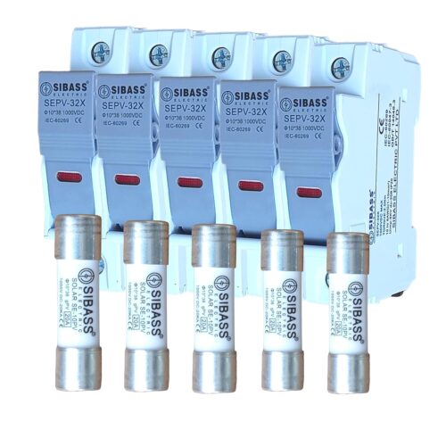 Sibass fuse with holder set of 5