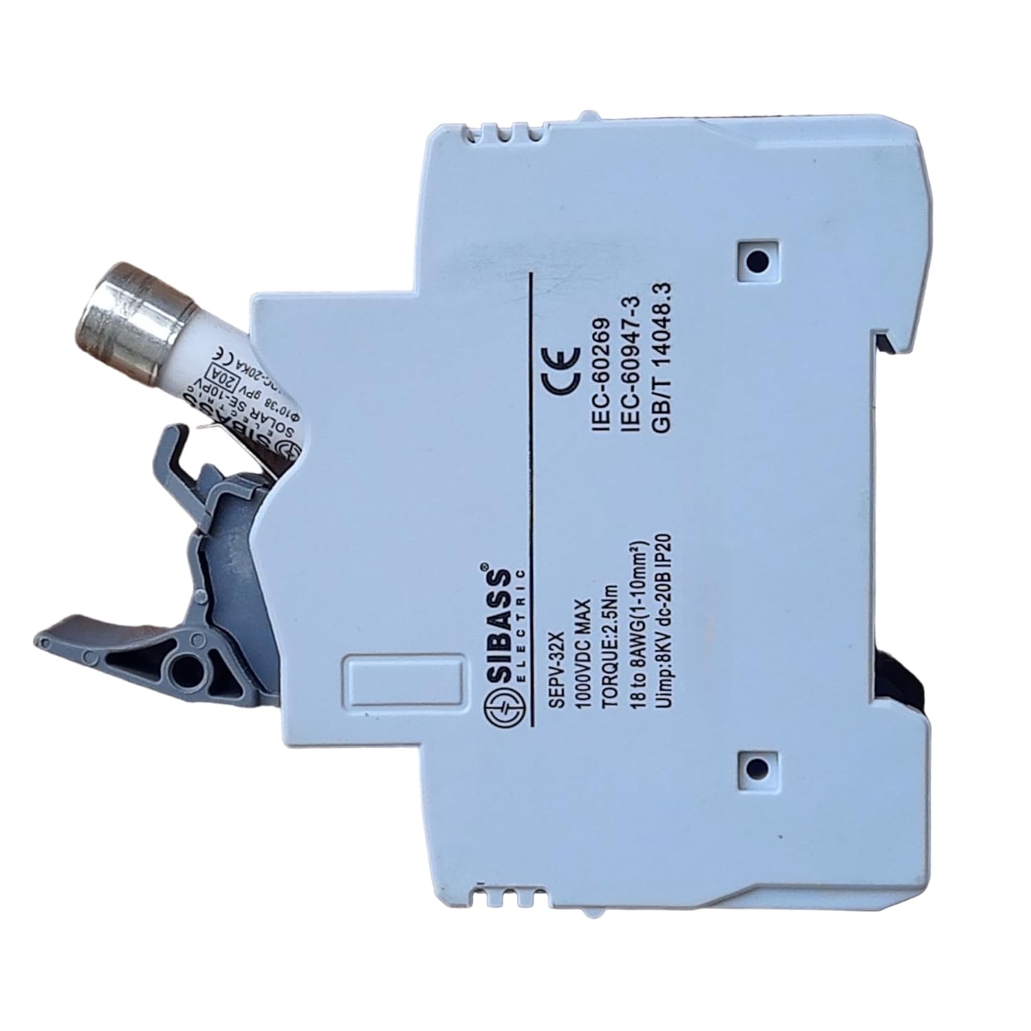 Sibass Fuse Holder Side View