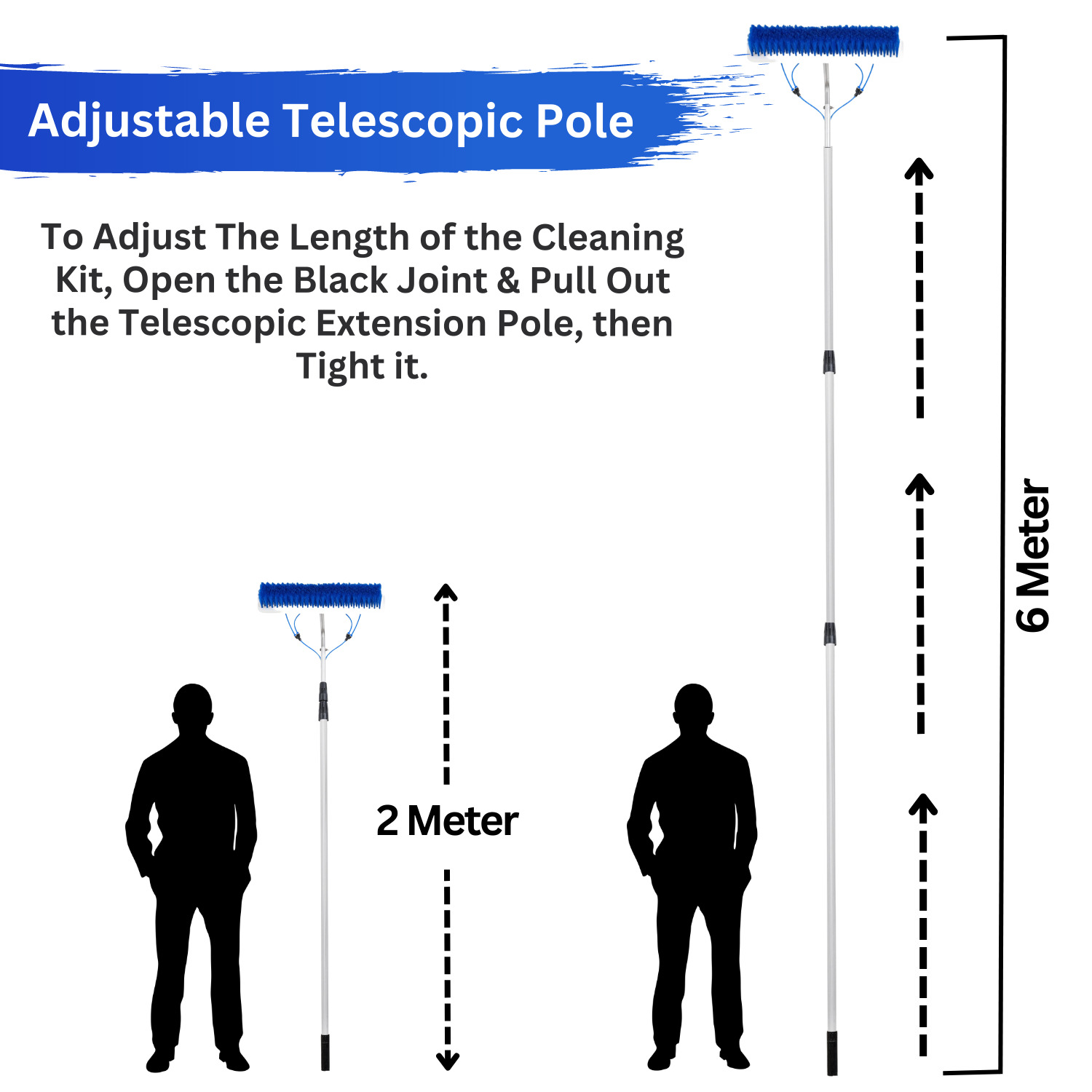 6M cleaning kit length