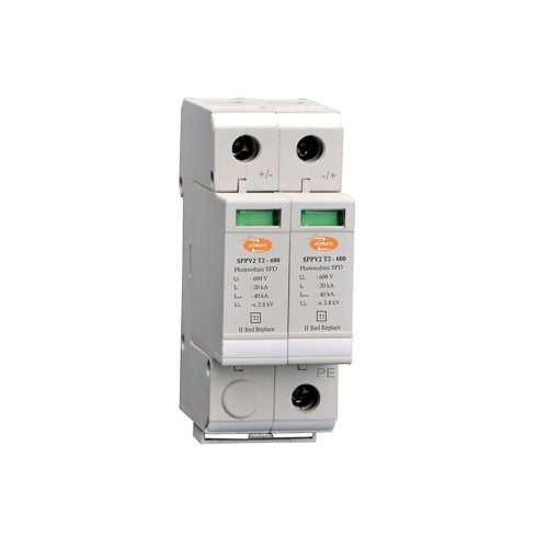 Elmex 600V DC SPD 2 Pole