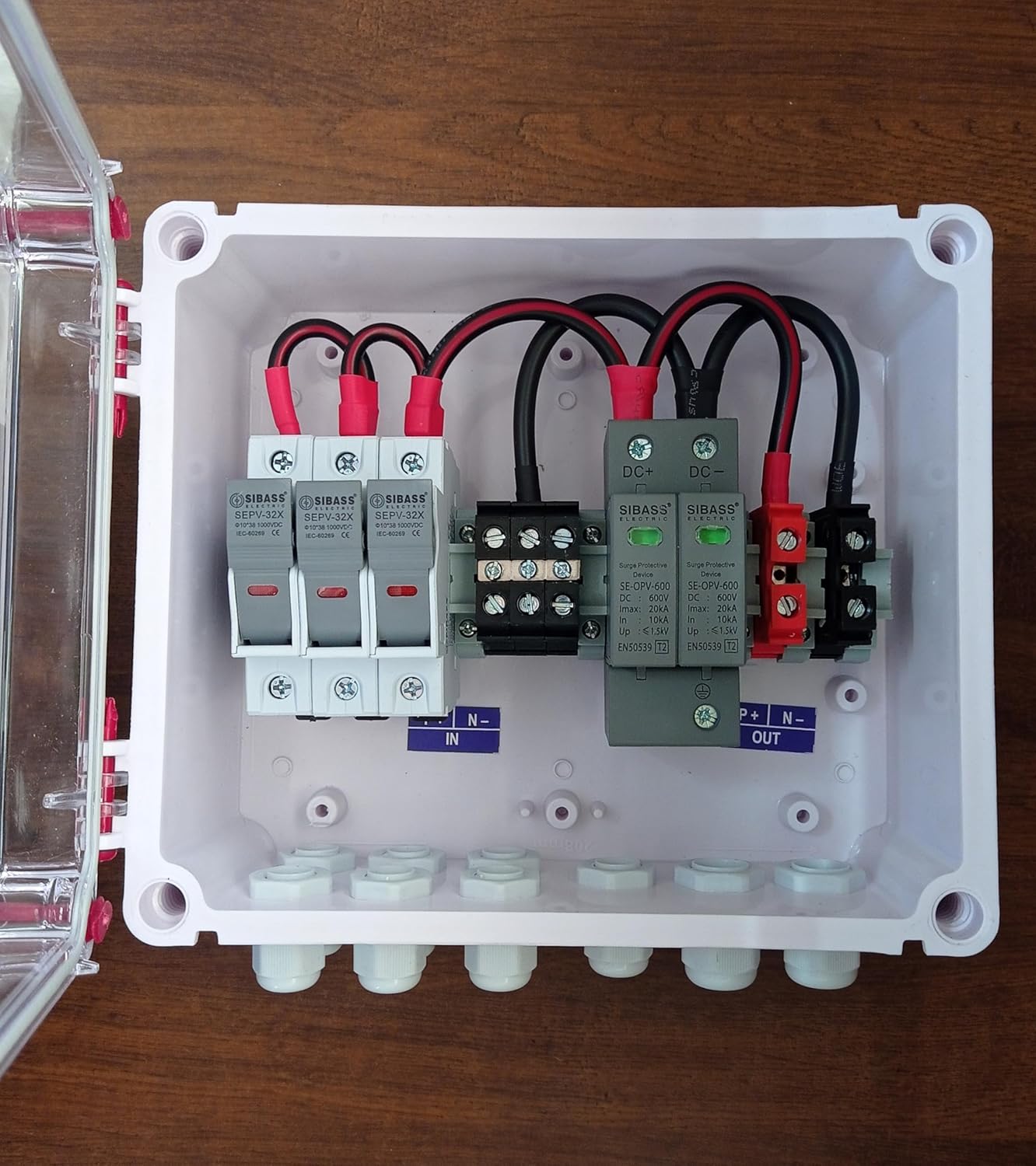 AJB DCDB 3 in 1 out Sibass 600v