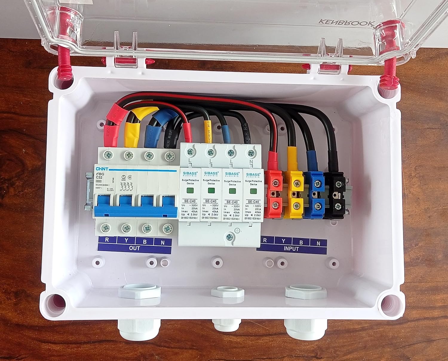 ACDB Three phase chint sibass 32A