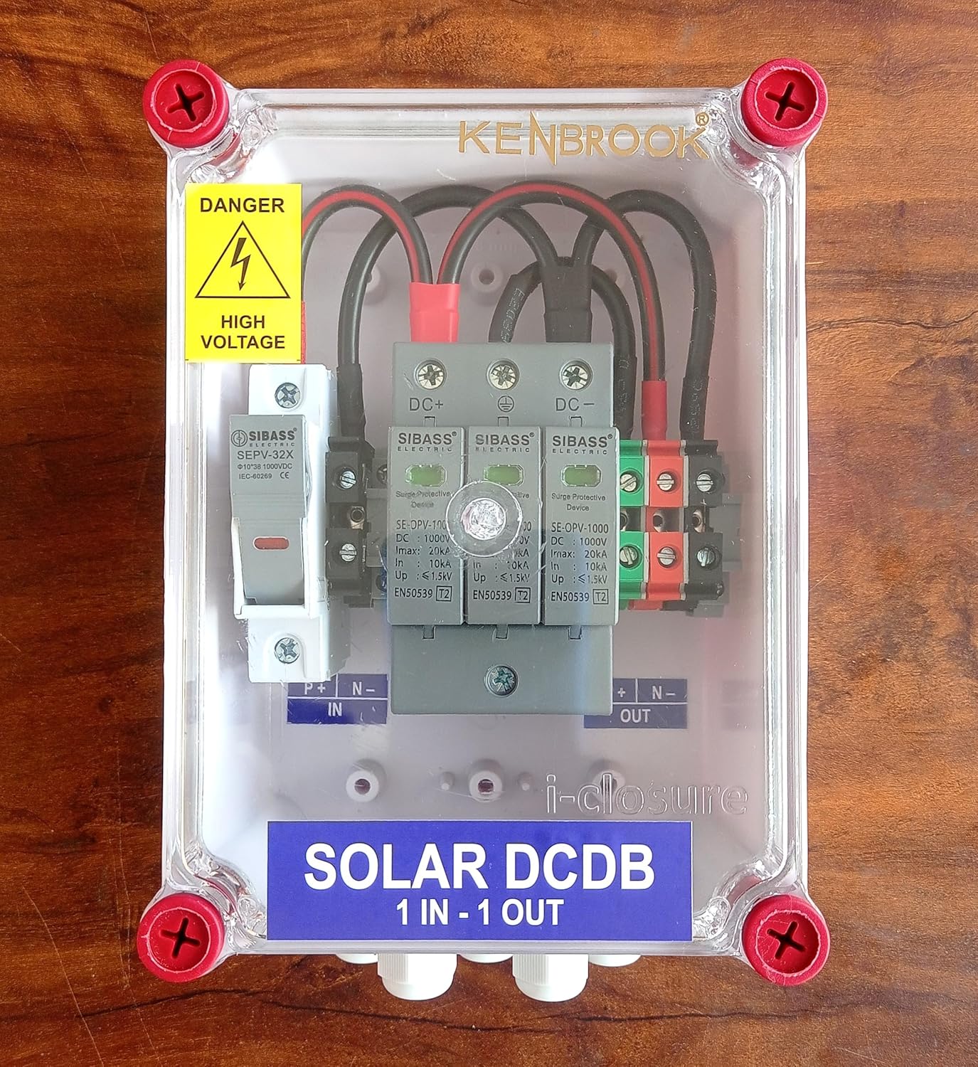 DCDB 1 in 1 out sibass 1000v