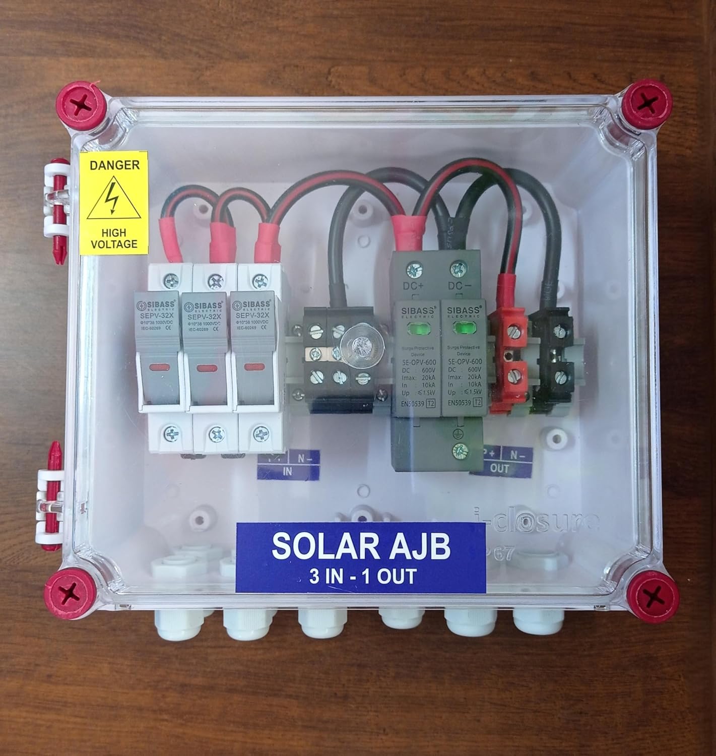 AJB DCDB 3 in 1 out Sibass 600v