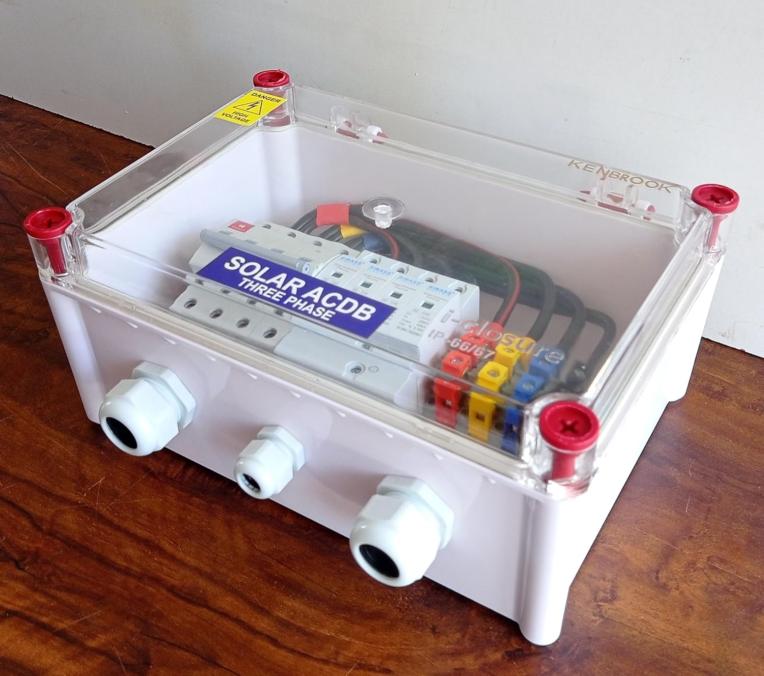 ACDB Three phase Havells sibass 63A