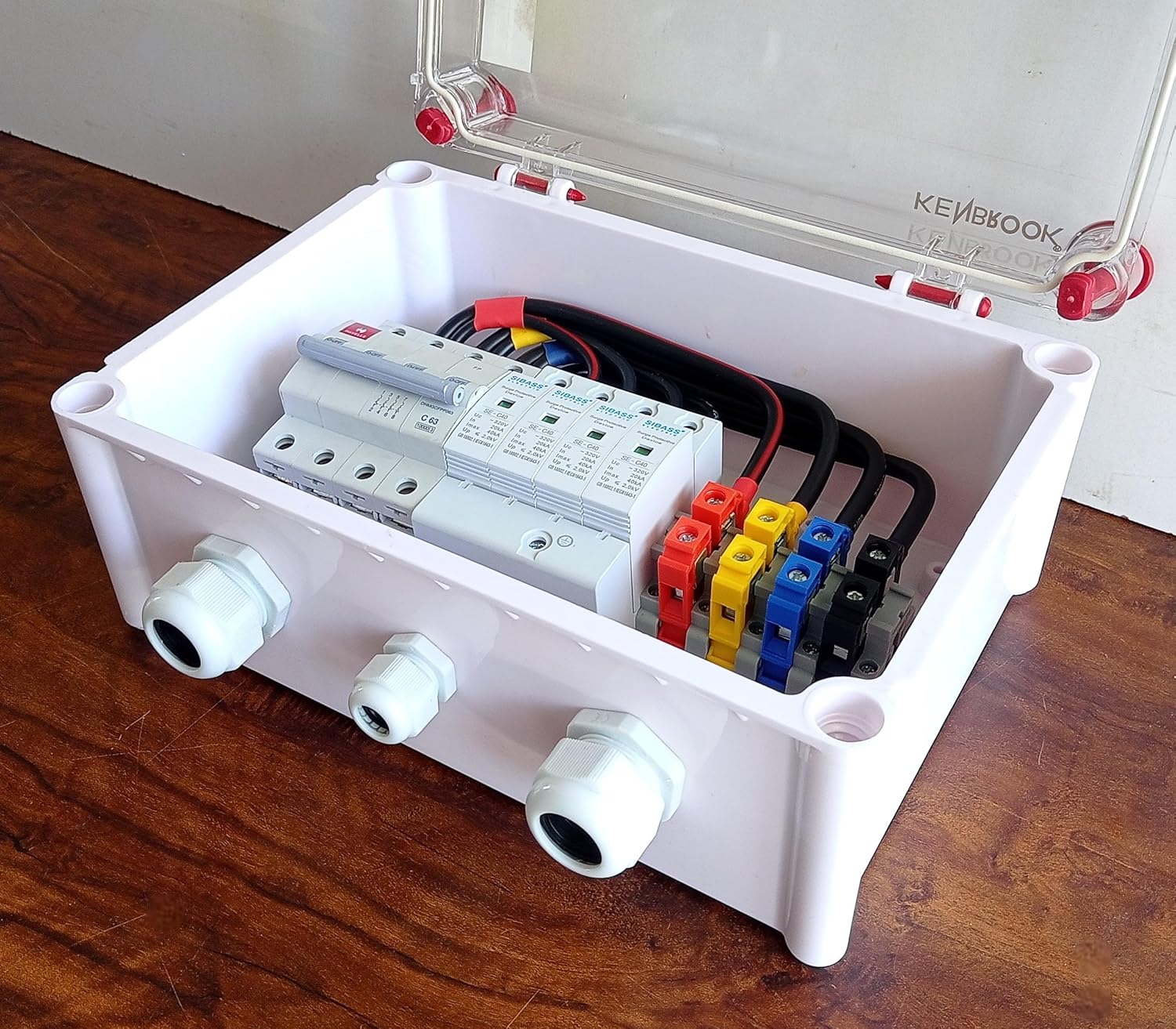 ACDB Three phase Havells sibass 63A