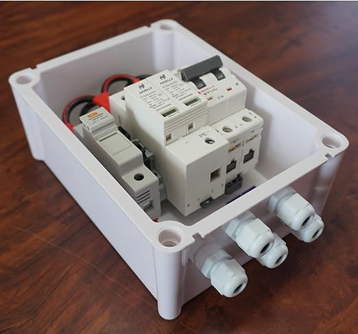 DCDB 1 in 1 out Elmex Havells mcb 600v