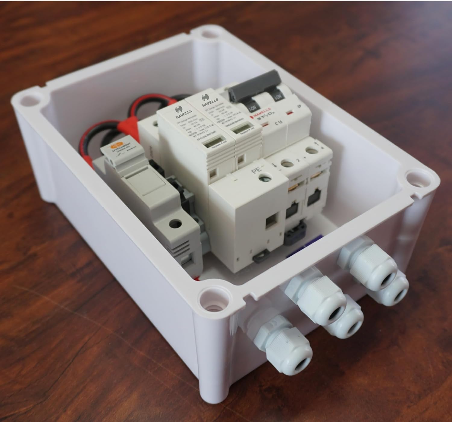 ACDB Single phase DCDB1 in 1 out Combo Havells With IND