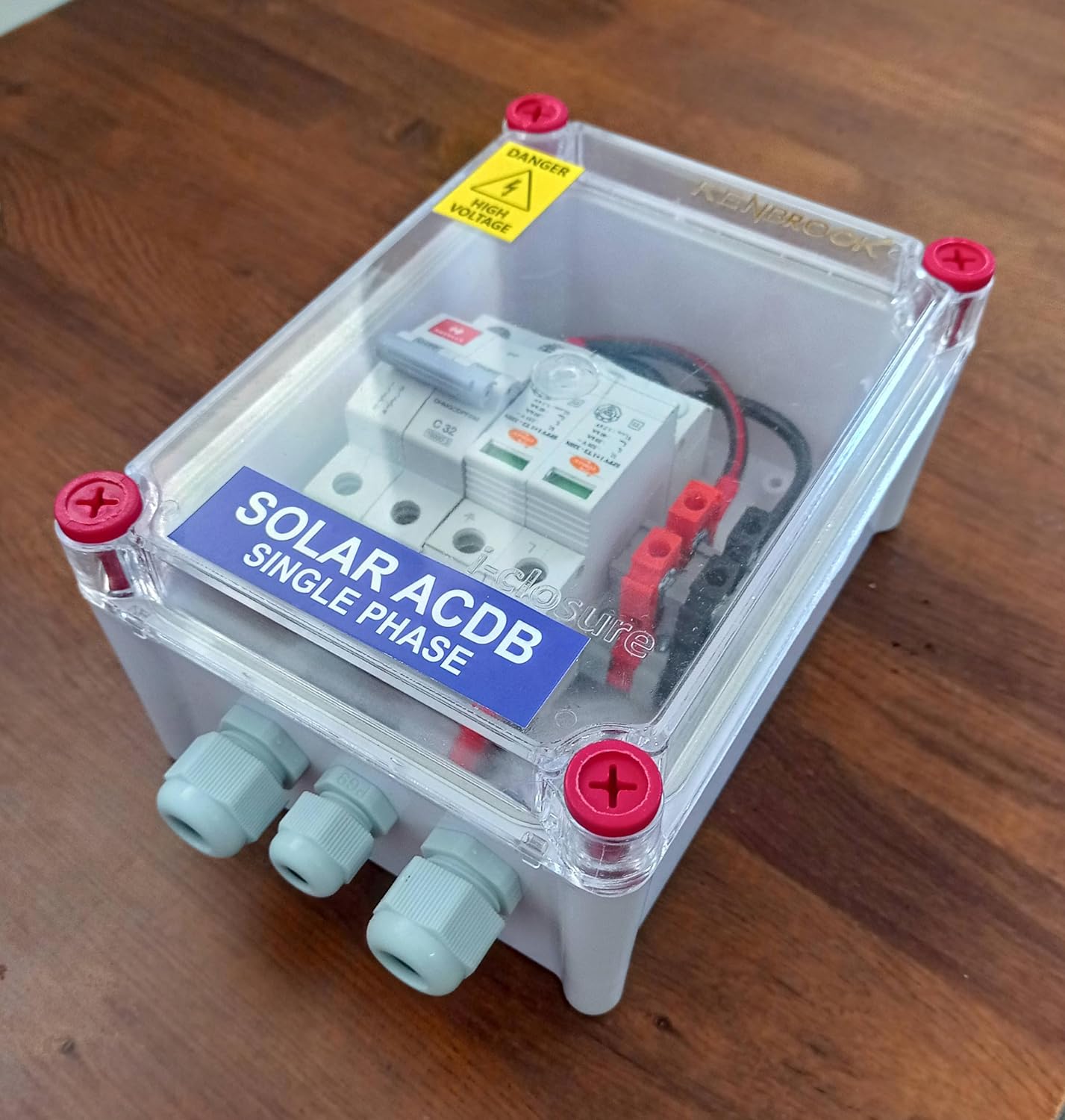 ACDB Single phase elmex havells MCB 32A