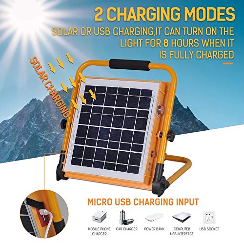 Solar camp light 100w
