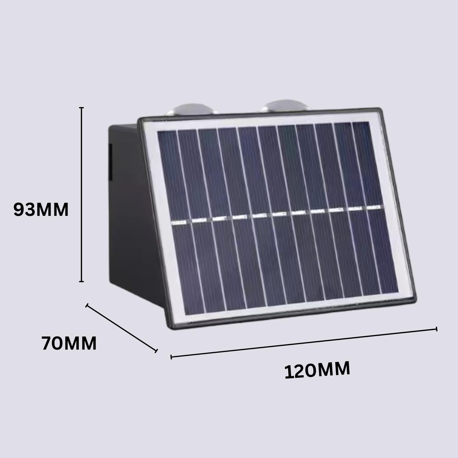 Solar wall decoration light RGB