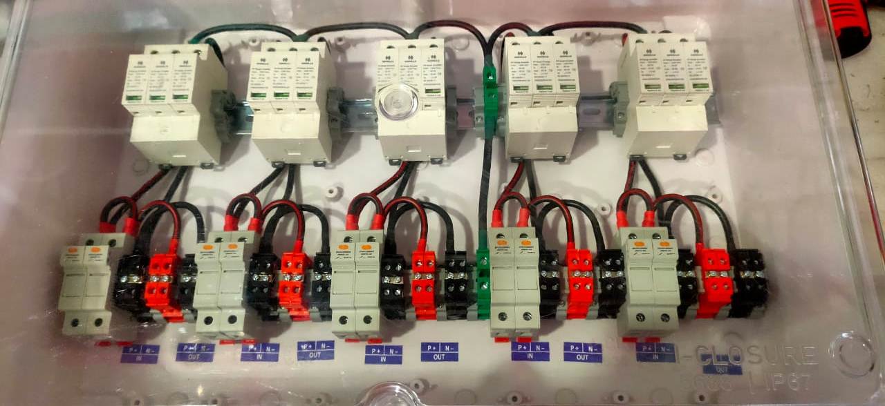 DCDB 10 in 10 out Elmex 1000v