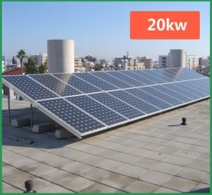 20kW Solar System Price in India