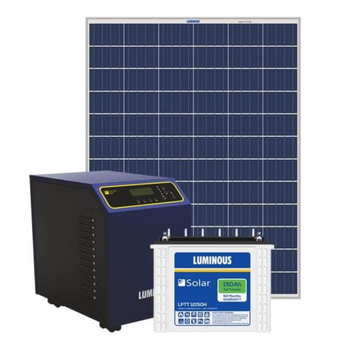 2kW Luminous Solar System (Mppt PCU) Price in India
