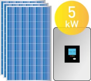 5kW Solar System Price in India