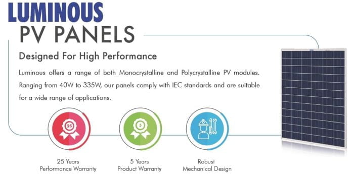 Features of Luminous Panel