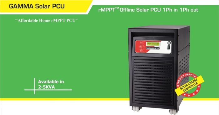 GAMMA Solar PCU