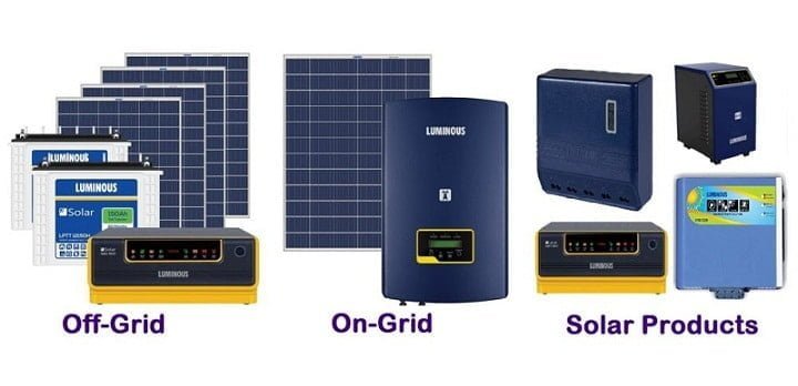 Luminous Solar Product Price List
