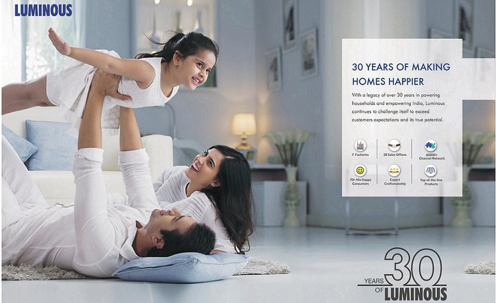 Luminous solar panel