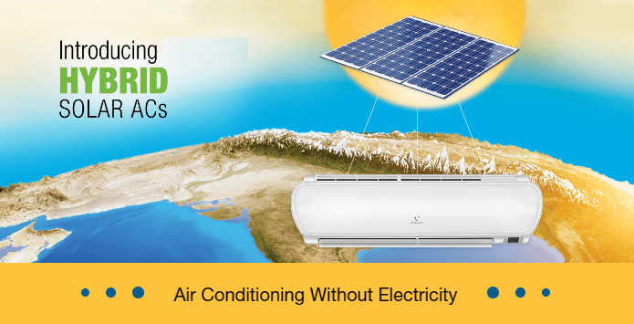 Solar air conditioner(AC) price list in India